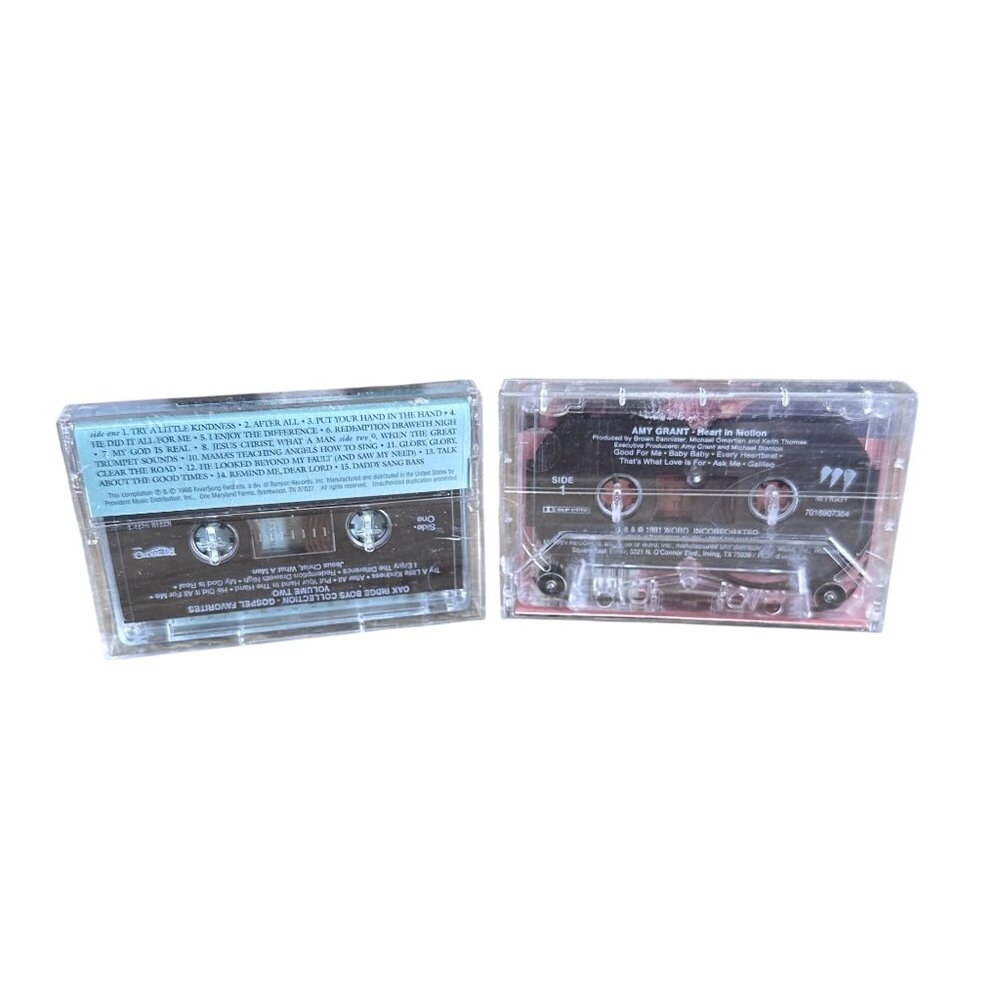 Vintage Cassette Tapes Oak Ridge Boys Volume 2 & Amy Grant Heart In Motion - Picture 2 of 4